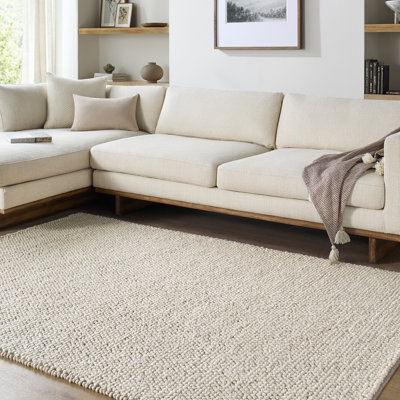 Moroccan Wool Hand Woven Area Rug