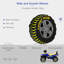 Chatham Baby Quad Bike Goodyear Licensed Lights Horn for 18-36 Months Blue