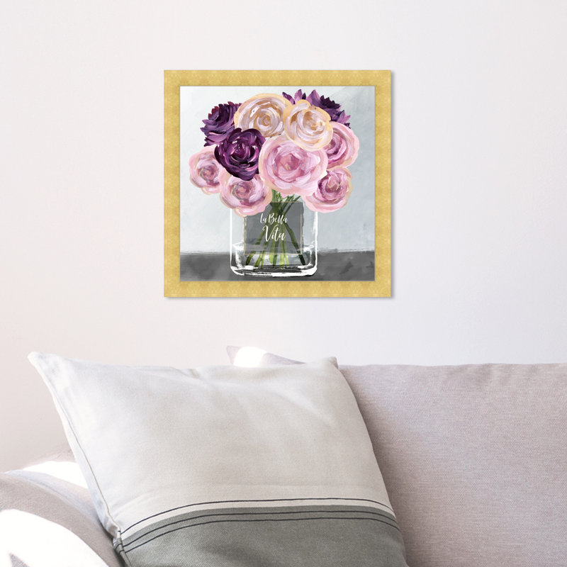 Oliver Gal Artisans - Peinture encadrée, H 14 po x l 14 po, Cadre doré