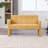 Small Loveseat Sofa With Dual Armrests,modern Double Armchair For Small Space-1996510306
