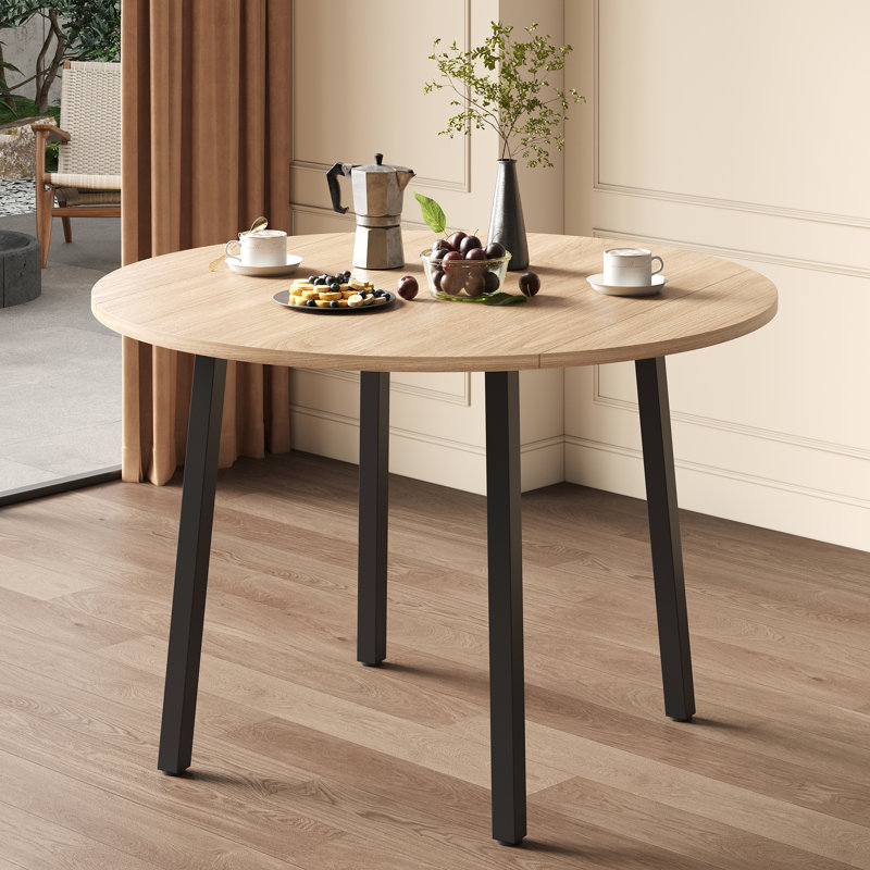 Extendable Round Dining Table