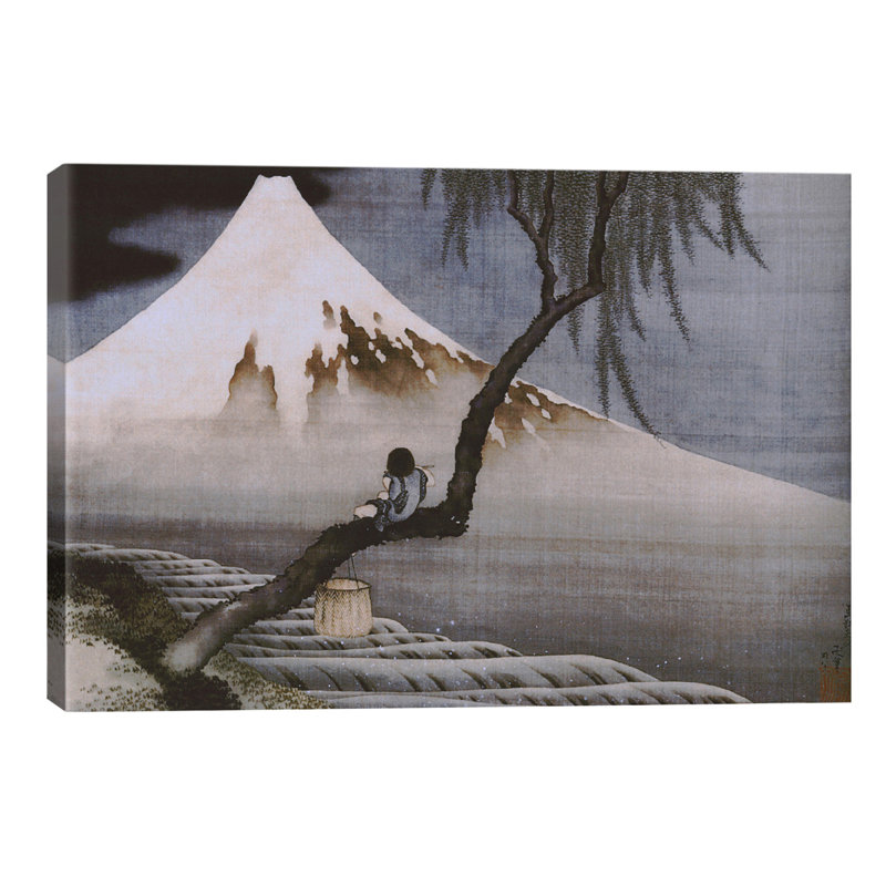 Katsushika Hokusai - Wrapped Canvas Print, 66.04 cm H x 45.72 cm W x 1.91 cm D