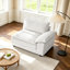 Chaise d'angle rembourrée Lauretta-130047828