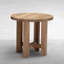 Croquet Teak Outdoor Side Table-759422277