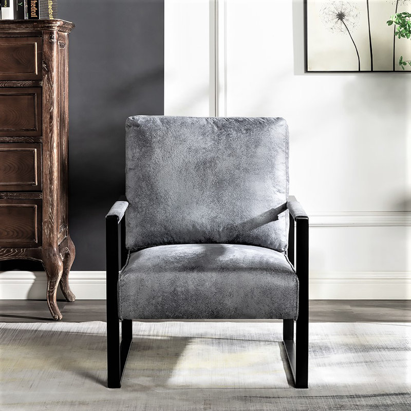 Fauteuil Ramaz, Tissu gris