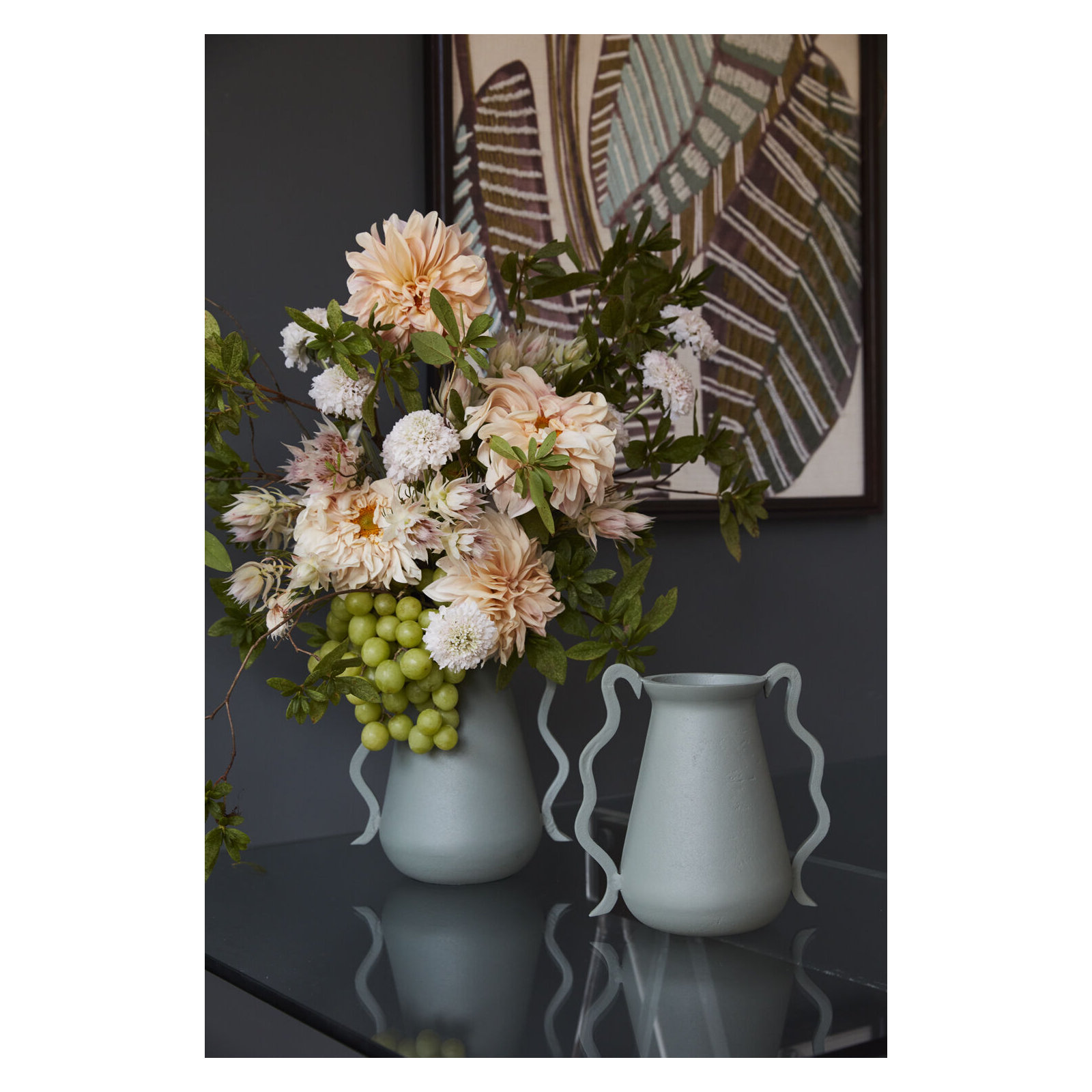 8.5'' Metal Table Vase