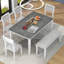 6 - Person Four Leg Dining Set-392314007-392314000