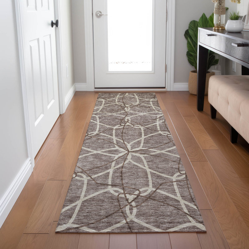 Tapis avec envers antidérapant Alegandro, Tapis de couloir 2 pi 3 po x 7 pi 6 po