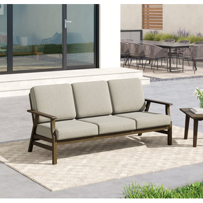 Patio Outdoor Sofa with Cushions