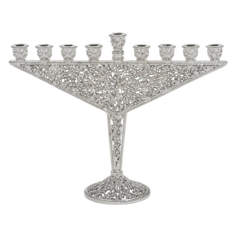 Isadora Menorah, Silver