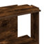 Petite bibliothèque rectangulaire en bois d'ingénierie vidaXL-439108081-439107850