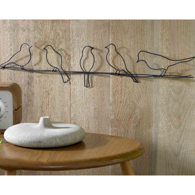 Art for the Home Bird on a Wire Metal Wall Art