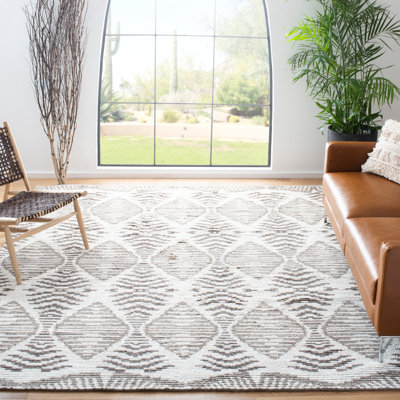 Simeon Hand Knotted Wool Geometric Rug