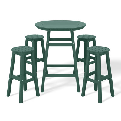 Laguna 5-Piece Round Bar Set