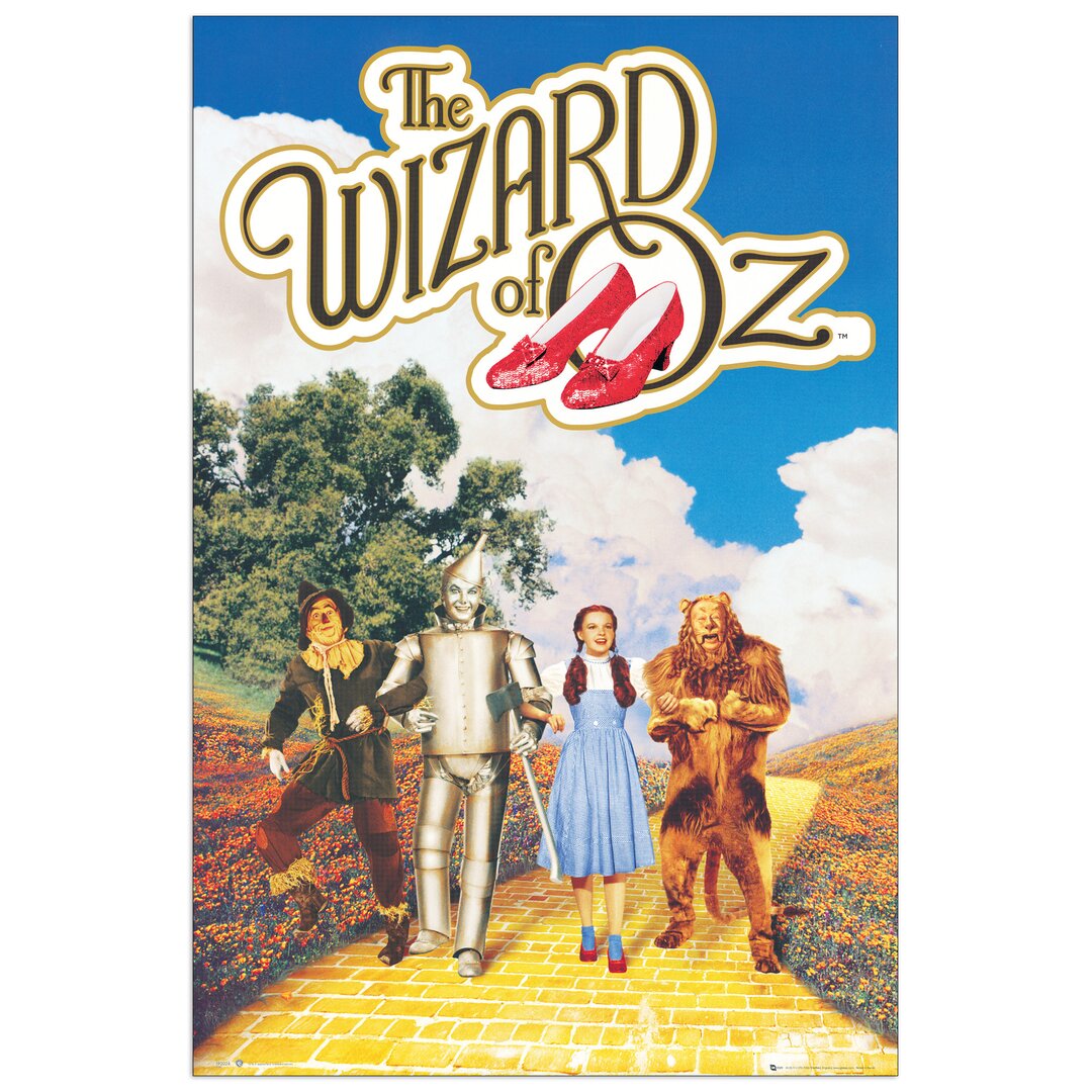 Leinwandbild The Wizard Of Oz, Retro-Werbung