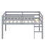 Lit mezzanine en bois avec échelle-2062081762