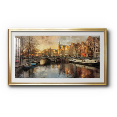 2040 FRAMED 6000 SERIES " Landscape Series-CCXVII " Oil Print