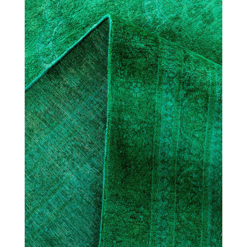 Tapis vert unique 8 pi x 10 pi 4 po Yalchin
