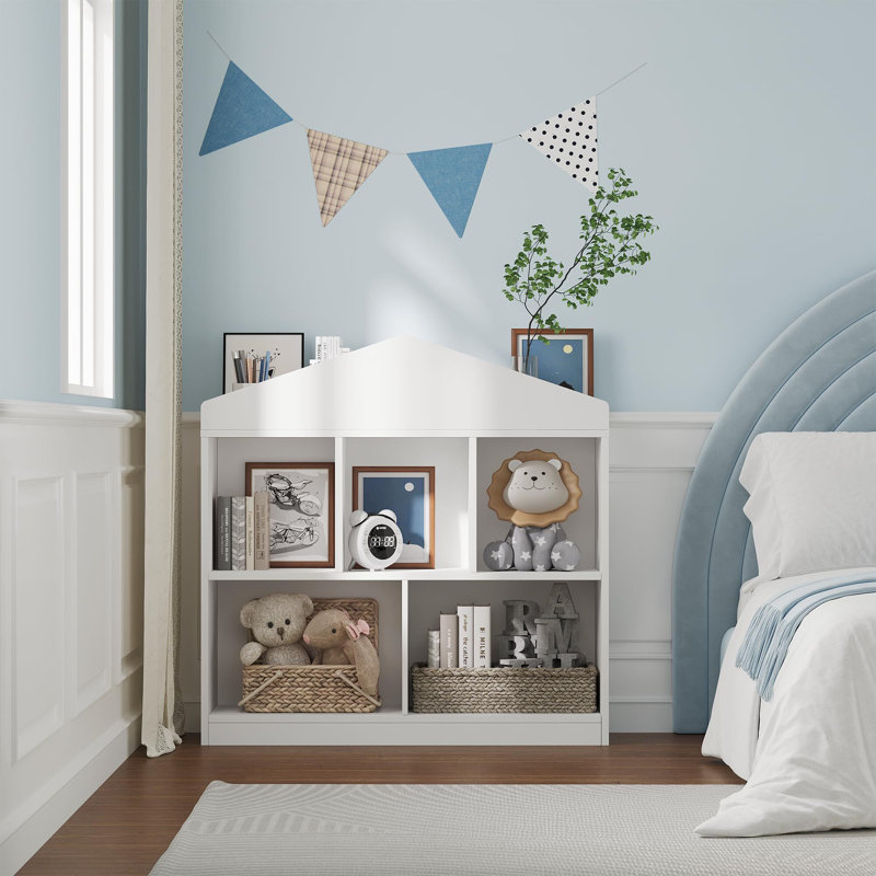  Bibliothèque pour enfants 5 compartiments