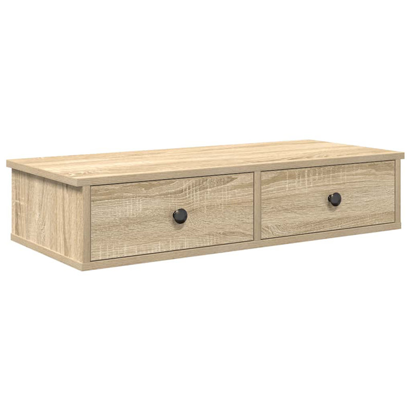 113-9 Wall Mounted Shelf, Sonoma oak, 17cm H x 80cm W x 31cm D