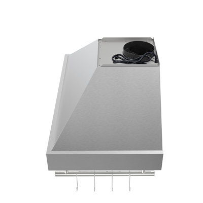 Forno Venezia 36 Inch Wall-Mounted Range Hood with Touch Controls, Baffle Filters, LED Lighting