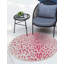 Tapis de safari d'extérieur rose et gris-1476171006