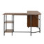 Bureau en L à deux tons avec rangement (sans les chaises de bureau) Techni Mobile