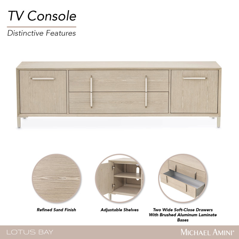 Lotus Bay TV Console - Sand