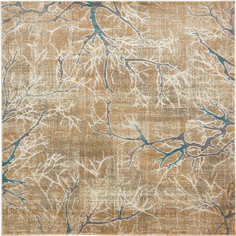 Estrada Oriental Indoor Rug, Square 8'