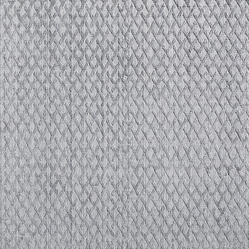 Tapis gris à motif géométrique Broadmoor, Carré 5 pi