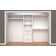 SpaceCreations 50" W - 121" W Closet System Reach-In Sets