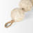 Beige Paper Mache Sphere Garland