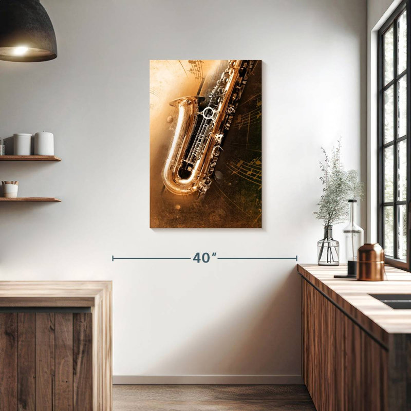 Abarca Saxophone Symphony, H 36 po x l 24 po
