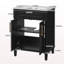 24" Bathroom Vanity With Integrated Ceramic Sink, Bathroom Cabinet With 2 Doors, Single Sink Bathroom Vanity For Small And Medium Restroom-601747536