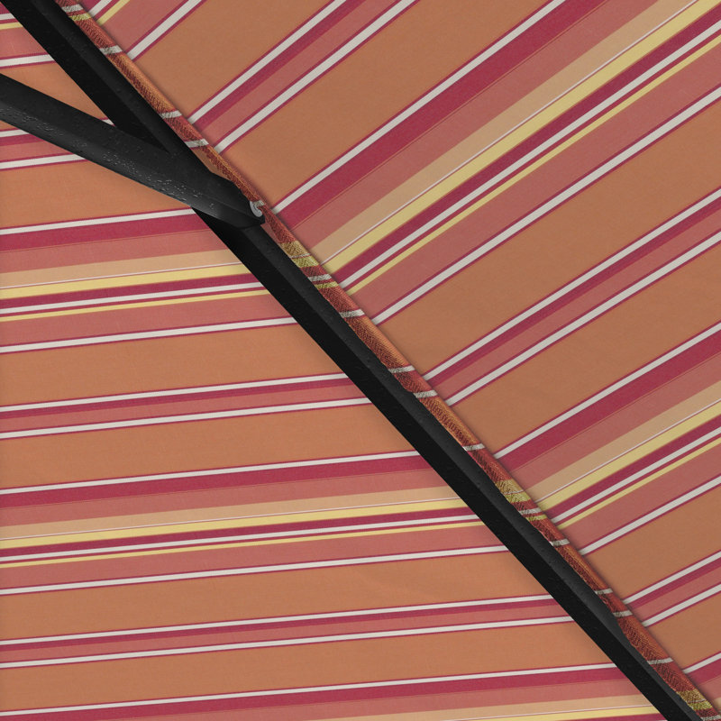 Parasol de marché 132 po Sunbrella, Sunbrella® mangue rayé Dolce