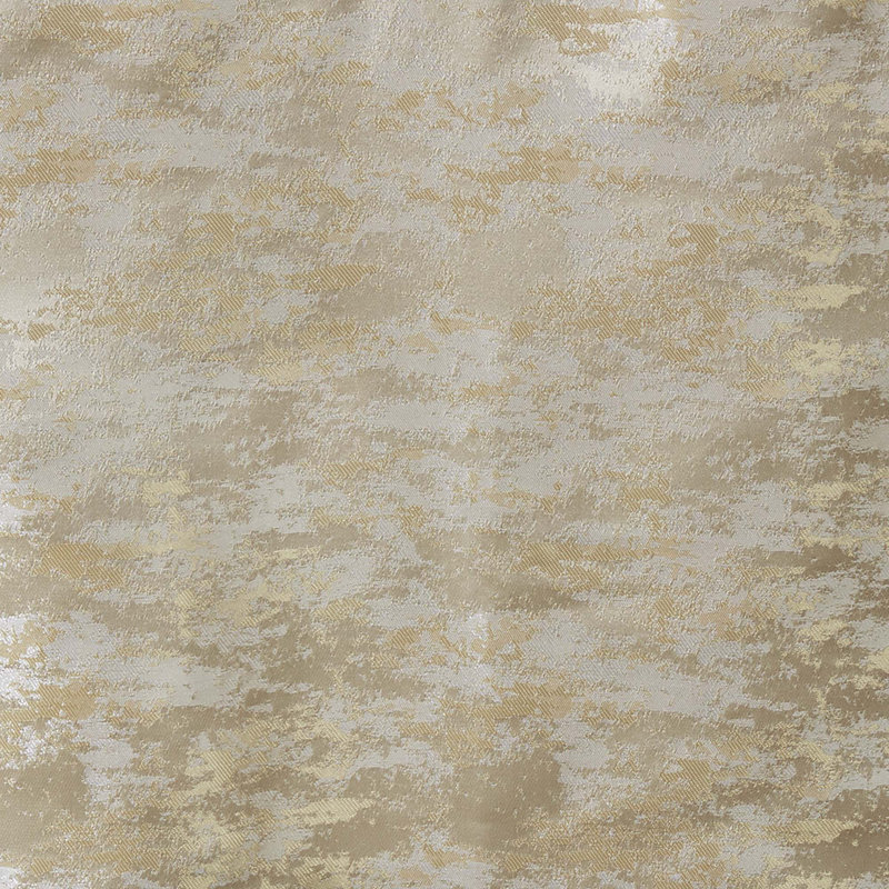 Rideau occultant avec passe-tringle Jacquard, Or, L 50 po x L 95 po