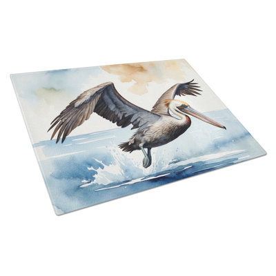 Pelican Diving Glass Cutting Board