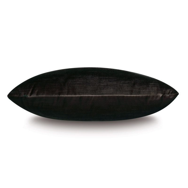Antiquity Reversible Throw Pillow, Black
