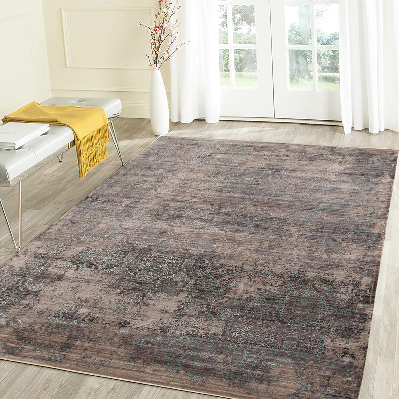 Tapis transitionnel effet poils courts et longs de en polyester qualité supérieure Performance Pappalardo Alowa