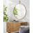 Raiko Metal Round Wall Mirror-872874768