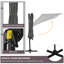 Brentton 245cm Cantilever Parasol-93049750