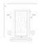 Applique murale d'extérieur en aluminium Édith-554466625-566316795-614169609