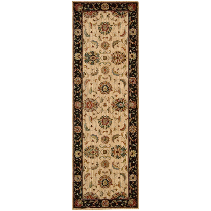 Bardwell Tufted Wool Ivory Rug, Runner 76 x 366cm