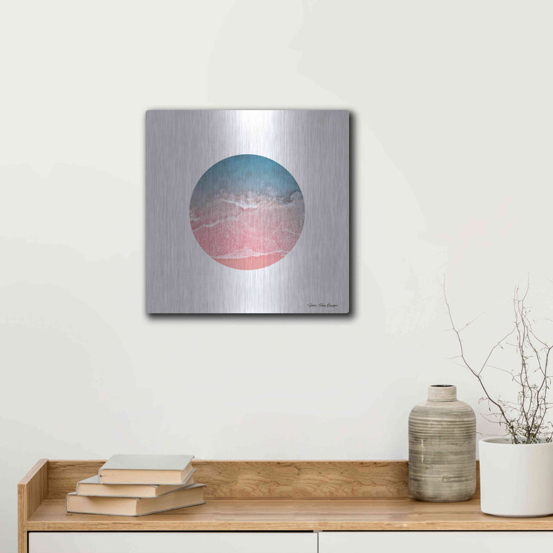 «Ocean Circle» par Seven Trees Design, H 12 po x l 12 po