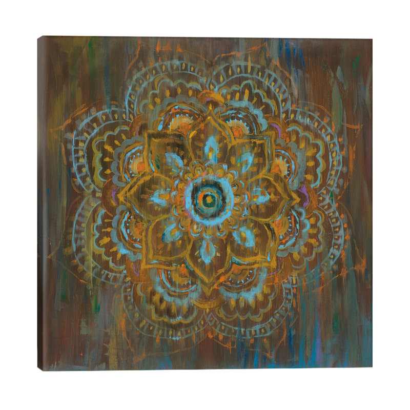 Bombay Bohemian by Danhui Nai - Print on Canvas, 93.98 cm H x 93.98 cm W x 3.175 cm D, Wrapped Canvas