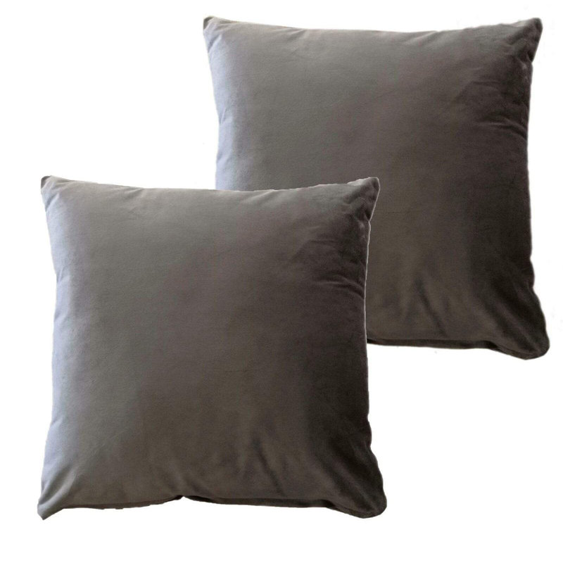 Matte Cushion Cover, Grey