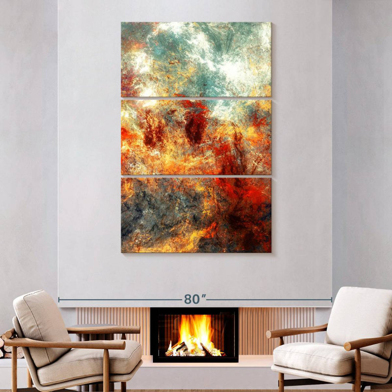 Avery Art, 74" H x 48" W