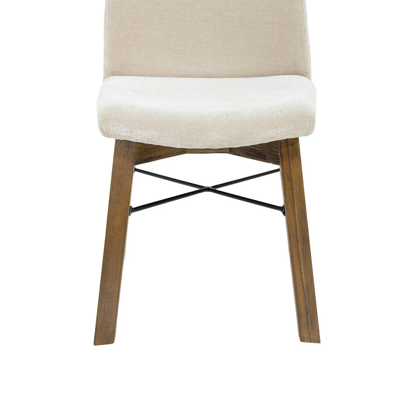 Kohlmeier Upholstered Acacia Dining Chair
