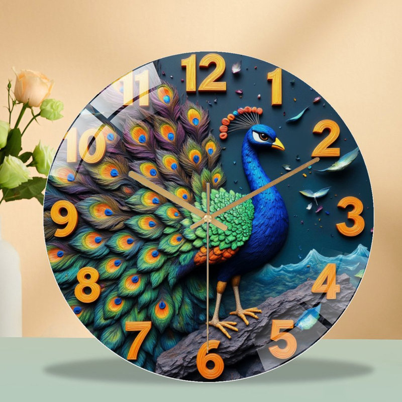 Horloge murale 12 po