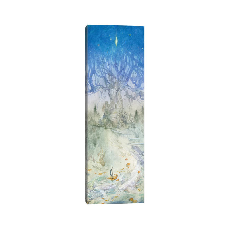 Pulled By The Current I by Stephanie Law - Wrapped Canvas Panoramic Gallery-Wrapped Canvas Giclée, 182.88 cm H x 60.96 cm W